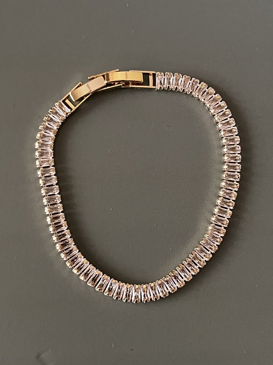 Thin Tennis Bracelet 