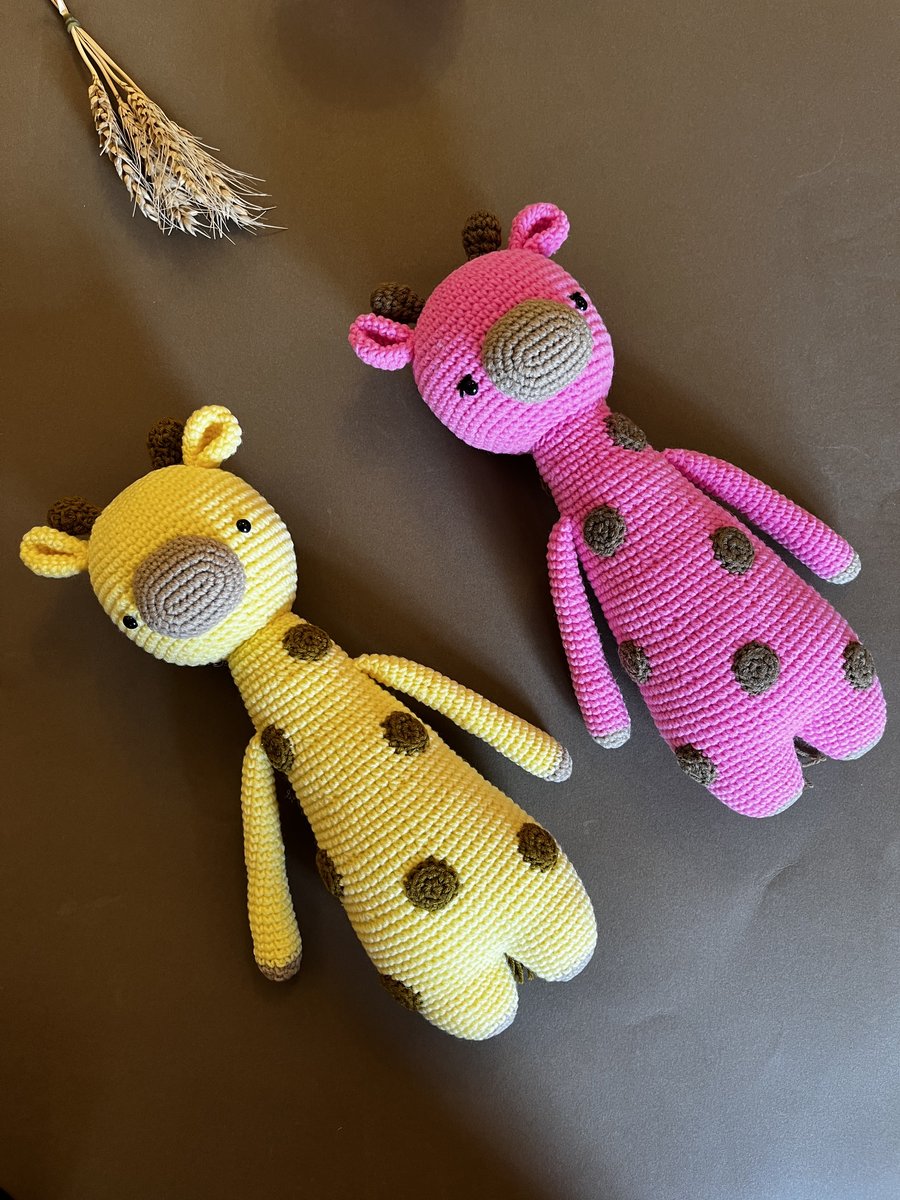 Cow (pink & yellow)