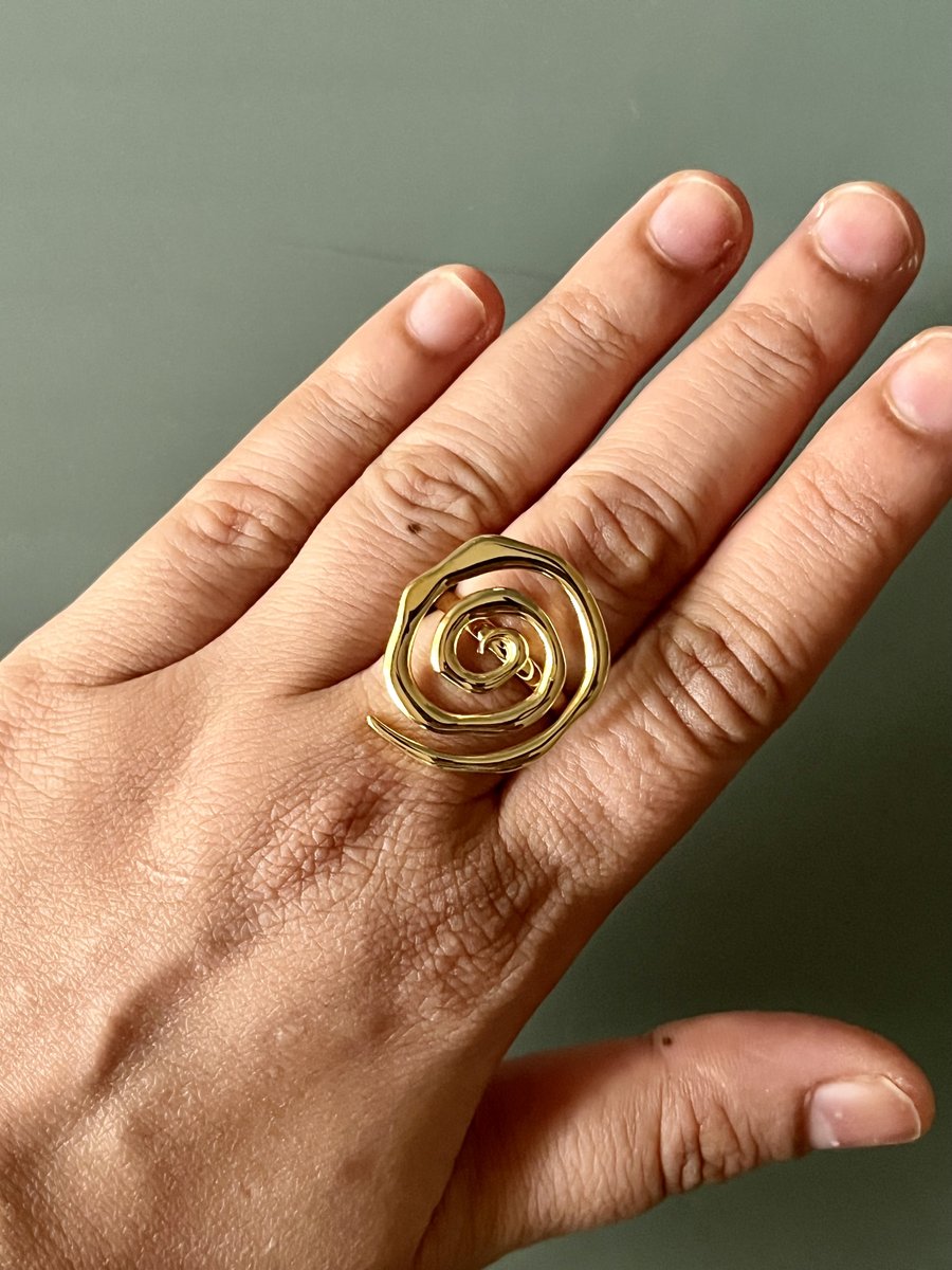 Chunky Spiral Ring