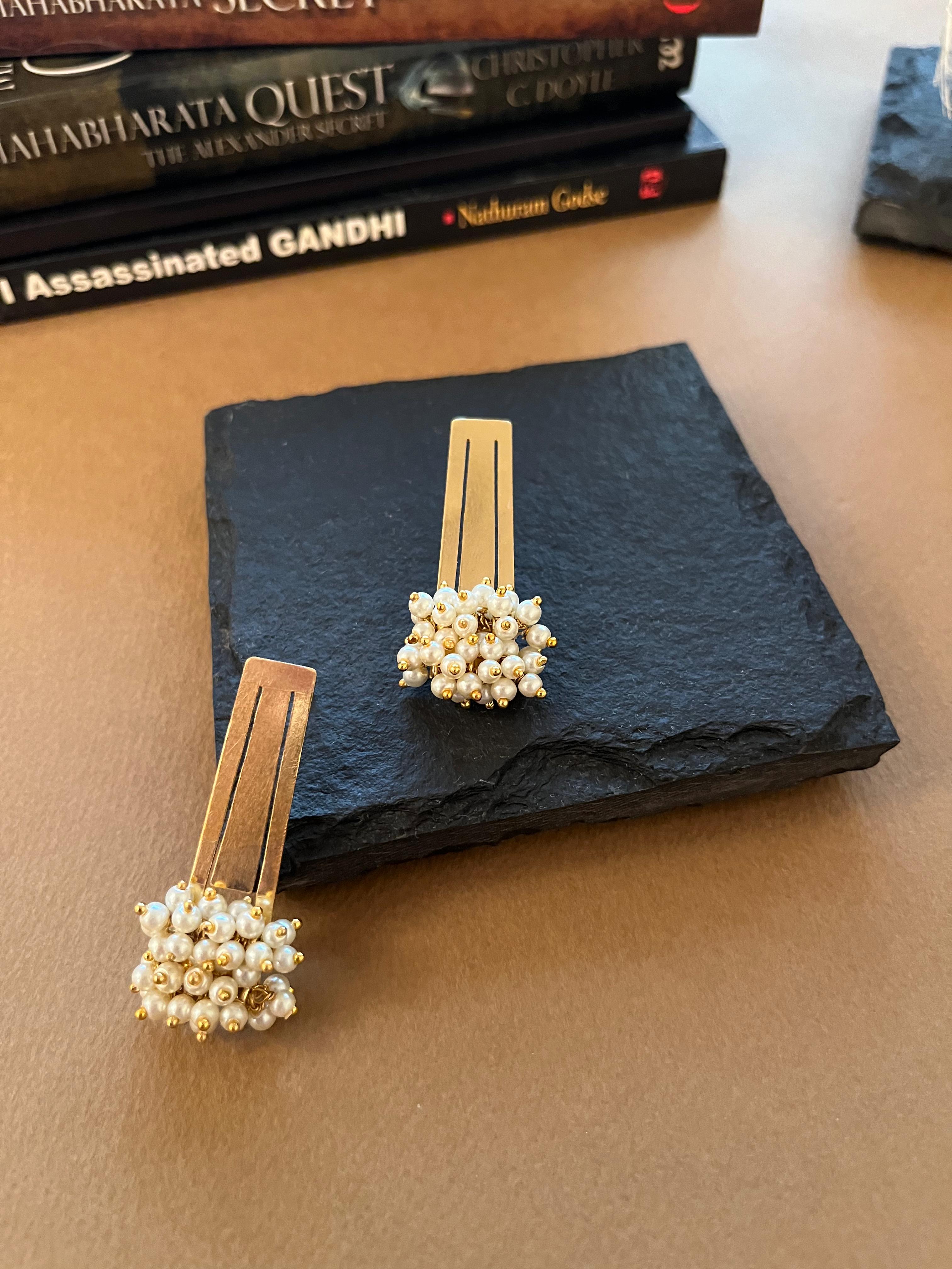 Pearl Long earrings